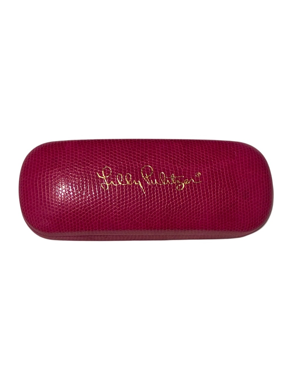 Lilly Pulitzer Pink Hard Sunglasses Case